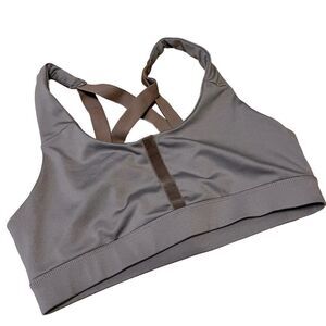 Champion light purple sports bra size M velour straps